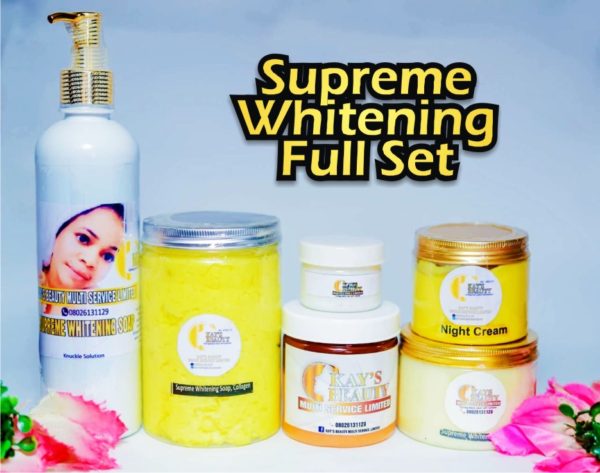 supreme whitening full set